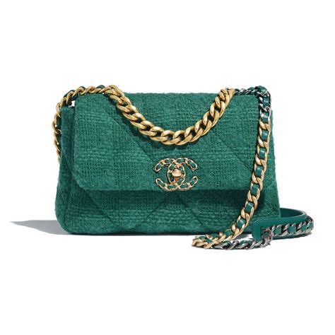 chanel tas groen